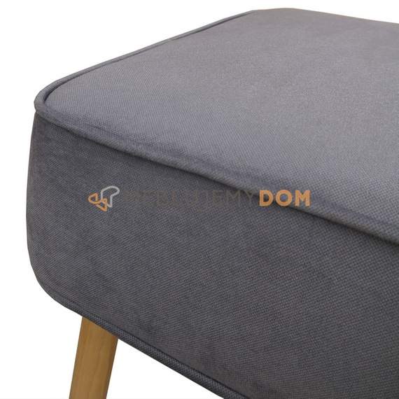 Puf JUDITH z lamówką 50 x 50 cm