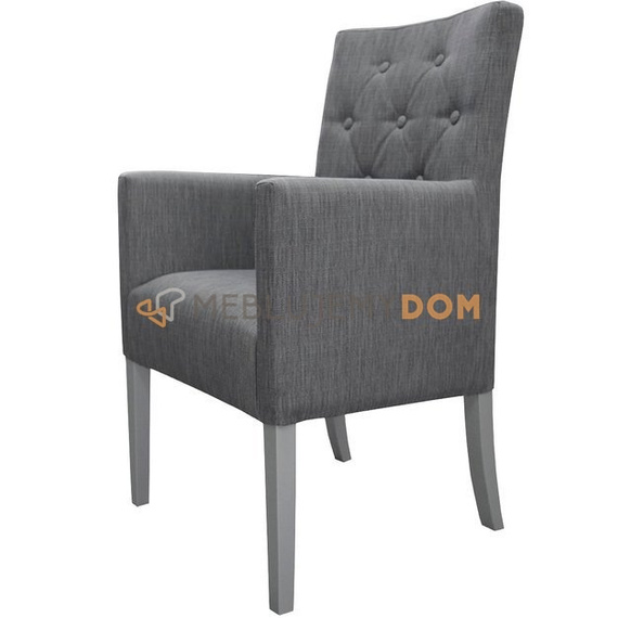 Fotel PROSTY PIK z guzikami 98 cm