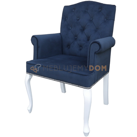 Fotel LANCASTER z pinezkami 101 cm