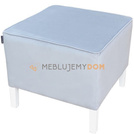 Puf PEŁNY z lamówką 50 x 50 cm