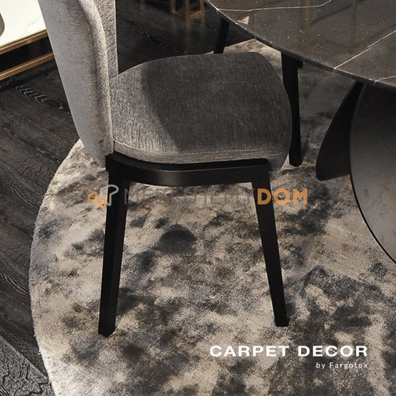 Dywan ARACELIS STEEL GRAY okrągły