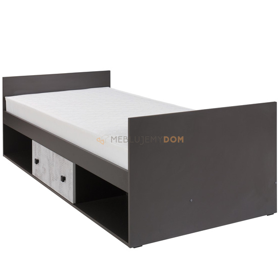 Łóżko z materacem FRANCO 200 x 90 cm