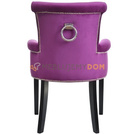 Fotel MICHELLE z pinezkami i kołatką 87 cm