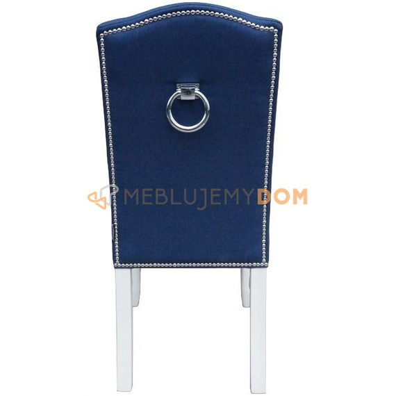 Krzesło LUDWIK z kołatką i pinezkami 101 cm