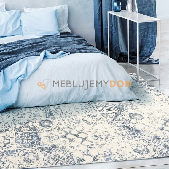 Dywan SIENA IVORY BLUE