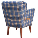 Fotel KLUBOWY z podłokietnikami 80 cm