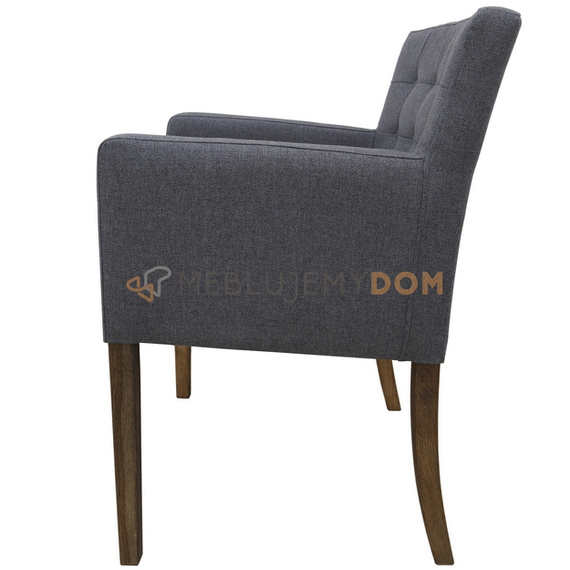 Fotel TIAGO z guzikami 85 cm