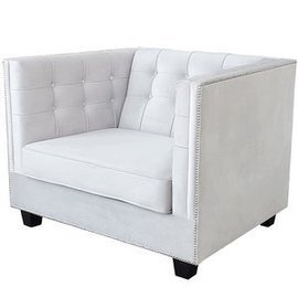 Fotel MADLEN z pinezkami