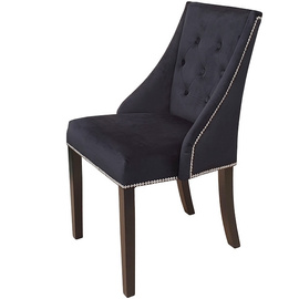 Krzesło DAISY PIK z guzikami, pinezkami i kołatką 87 cm