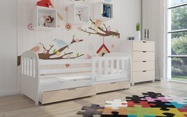 Łóżko MULAN 160 x 75 cm z materacem