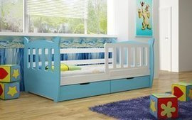 Łóżko SMERF 160 x 75 cm z materacem