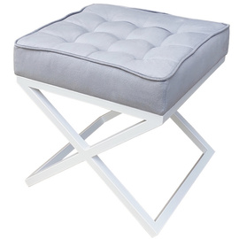 Puf FELIX 9-PIK Kwadrat z lamówką 45 x 45 cm