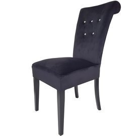 Krzesło MARCELO z kryształkami i kołatką 100 cm