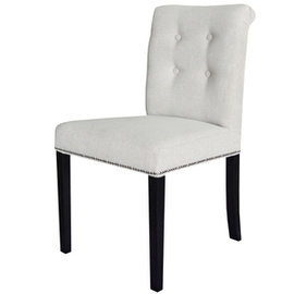 Krzesło SELENA z guzikami i pinezkami 87 cm