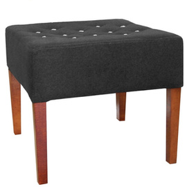 Puf PROSTY PIK z kryształkami 50 x 50 cm