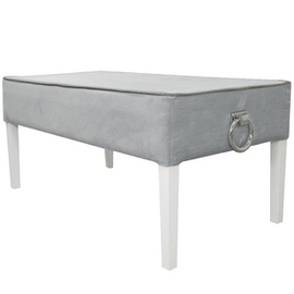 Puf PROSTY z lamówką i kołatkami 97 x 50 cm