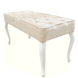 Puf LUDWIK PIK z lamówką 90 x 40 cm