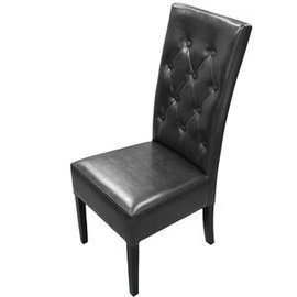 Krzesło PROSTE PIK z guzikami 107 cm