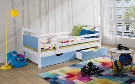 Łóżko KAREN z szufladami i materacem