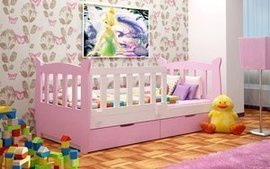 Łóżko PINKY 160 x 75 cm z materacem