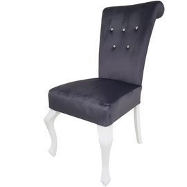 Krzesło TIZIANO z kryształkami i pinezkami 100 cm