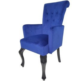 Krzesło TIZIANO z kołatką i podłokietnikami 100 cm