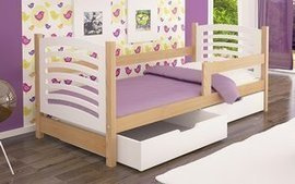 Łóżko BRIAN z barierką