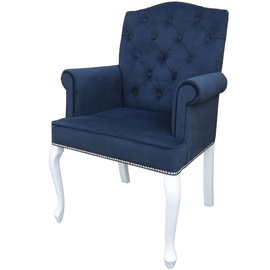 Fotel LANCASTER z pinezkami 101 cm