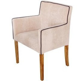 Fotel WĄSKI z lamówką 84 cm