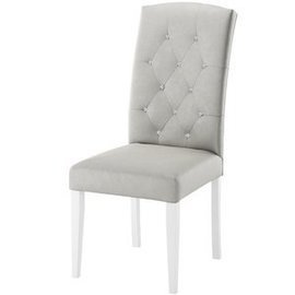 Krzesło SIMAO z kryształkami i kołatką 103 cm